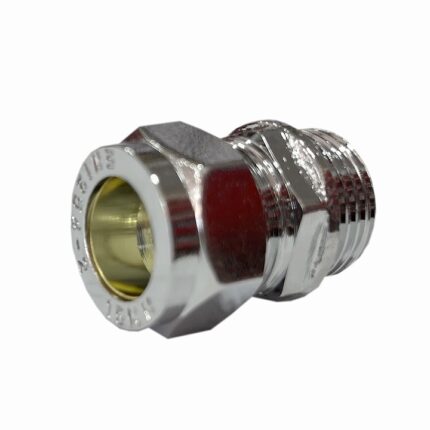 Conector rapid prin strangere pentru teava cupru 15x1/2 filet exterior