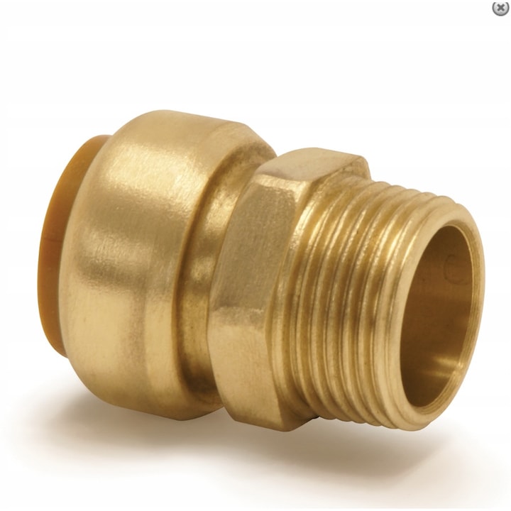 Adaptor TECTITE CLASSIC, pentru instalatii industriale, cupru, 15x1/2 GW