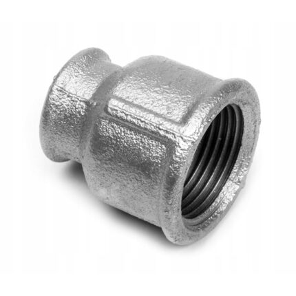 Reductie zincata, Diamond, Fonta, 1 x 0.75 inch, Argintiu