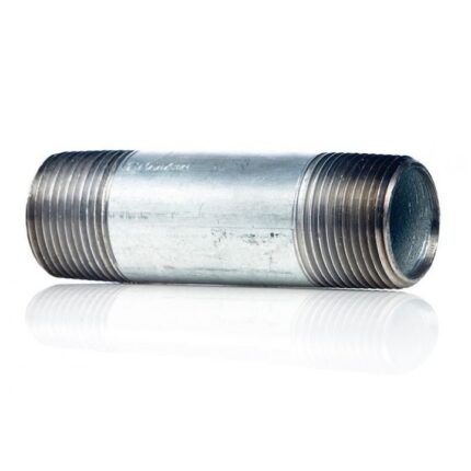 Stut zincat, Diamond, Otel, Filetat ambele capete, 0.5 inch x 200 mm, Argintiu