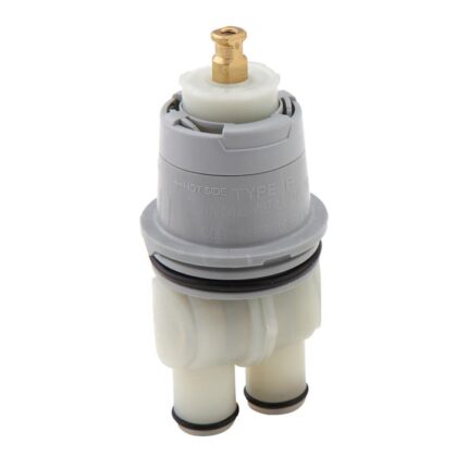 Vana de amestec termostatica, YWX, Alama/Plastic, Alb