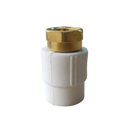 Racord PPR semiolandez, filet interior, alb, 20mm 1/2, set 3 bucati