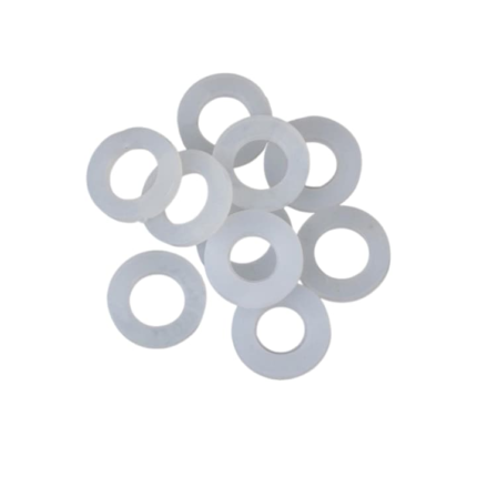 Set garnituri silicon transparente 1/2, 100 bucati