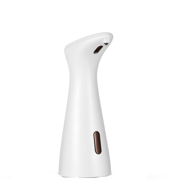 Dispenser automat de sapun, BOMSTOM, ABS/PP, 200 ml, Alb