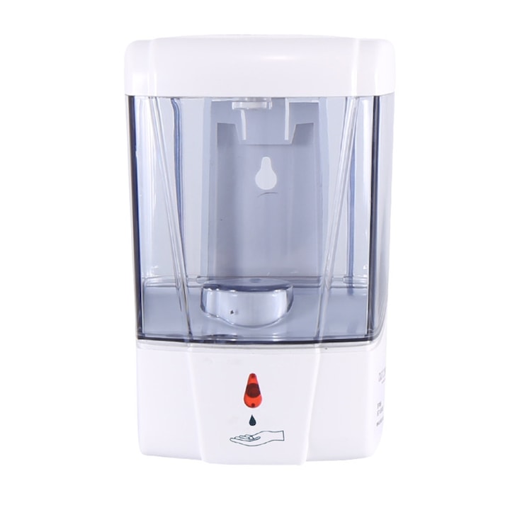 Dispenser automat dezinfectare mare, NUODWELL, Material ABS, 700 ml, senzor inteligent, usor de instalat, transparent