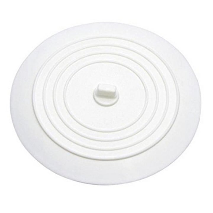 Capac din Cauciuc pentru Protectie Anti Gandaci si Mirosuri Neplacute, pentru Scurgere Sifon Pardoseala Baie sau Bucatarie, Alb, Original Deals