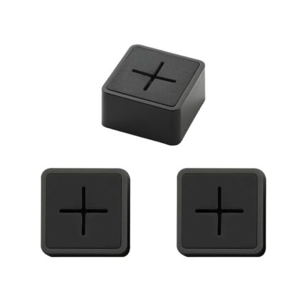 Set 3 Agatatori Autoadezive, Suport Prosoape Pentru Baie si Bucatarie, Rezistente la Apa si Umezeala, 47 x 47 MM, Usor de Montat, LUVLU™, Negru