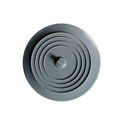 Capac Din Silicon Pentru Chiuveta/Cada/Sifon Luxer, Protectie Impotriva Gandacilor si Mirosurilor Neplacute, Diametru 15 cm, Gri