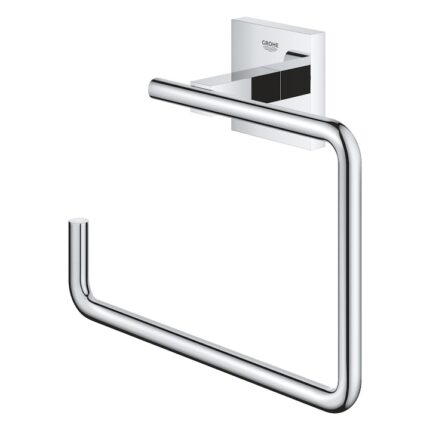 Inel prosop Grohe Start Cube 40975000, 200 mm, 1 bara, montare pe perete, fixare ascunsa, Crom