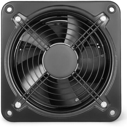 Ventilator de evacuare, 250 mm, 2800 rpm, 220 V, 73 dBA, metal, negru