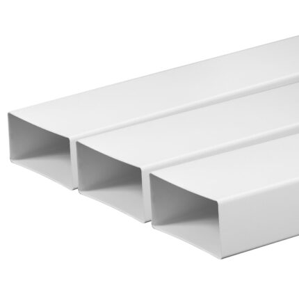 Canal plat de ventilatie, Awenta, 75x150mm, PVC, 0.5m
