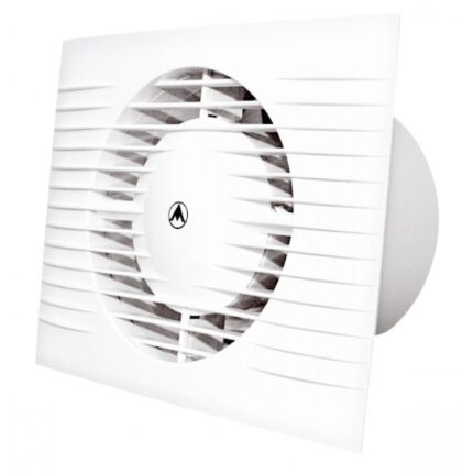 Ventilator, DOSPEL, STYL II, Plastic, Ф100, 15W, Cu rulmenti, Alb