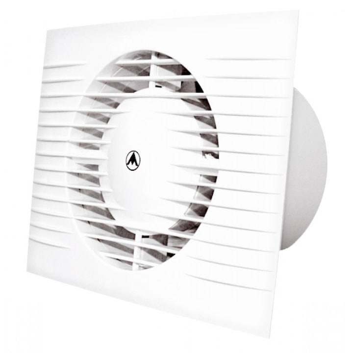 Ventilator, DOSPEL, STYL II, Plastic, Ф100, 15W, Cu rulmenti, Alb