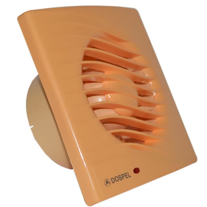 Ventilator, DOSPEL, FALA KOLOR/WATER, 12V, F100, Portocaliu