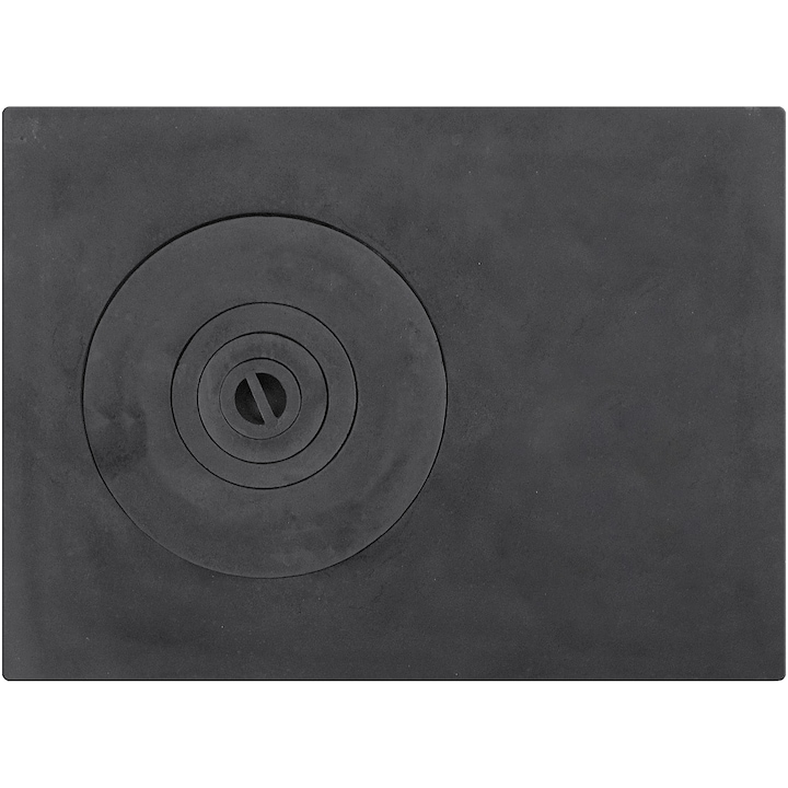 Plita pentru soba traditionala Evotools 675084, 1 ochi, 520x390 mm, Fonta