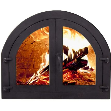 Usa cuptor cu geam termorezistent, 590x480 mm