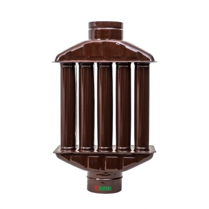 Burlan recuperator emailat pentru soba, diametru 130mm / ZLN 6102
