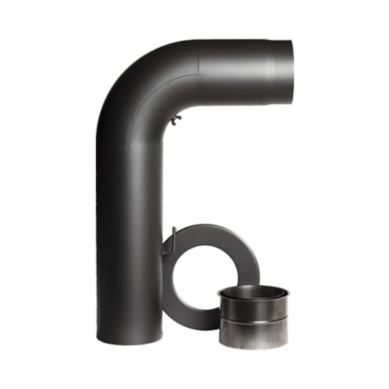 Set tubulatura semineu Ø150 mm, gri