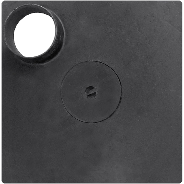 Plita pentru soba Evotools 660508, cu gat burlan, 1 ochi, 380x380 mm, Fonta