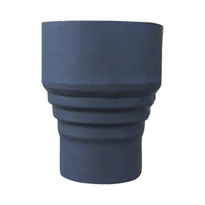 Reductie evacuare fum, tabla decapata, Ø120-80 mm