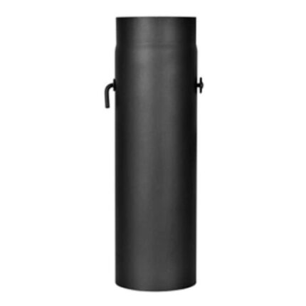 Burlan de fum cu clapeta HECHT Pipe 0513, lungime 0.5 m, diametru 130 mm