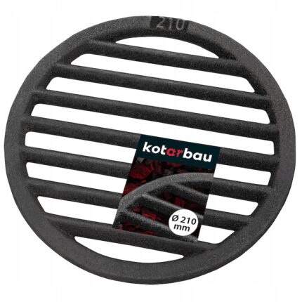 Gratar soba / semineu Kotarbau, Fonta, 21 cm, Gri