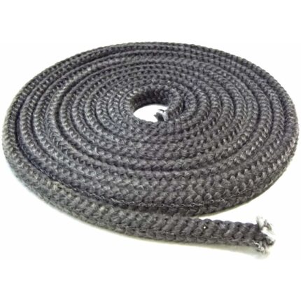 Snur termorezistent rotund , pentru Centrale , Sobe , Seminee , diametru 12 mm x 3 m lungime