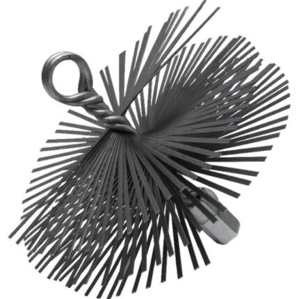Perie de curatat cosuri de fum, otel, Ø 150 mm