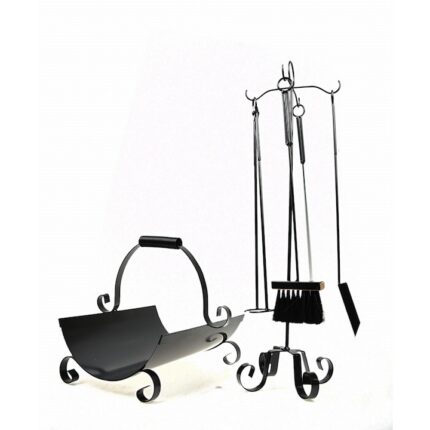 Set pentru semineu, Dixiestore nr 2, Negru