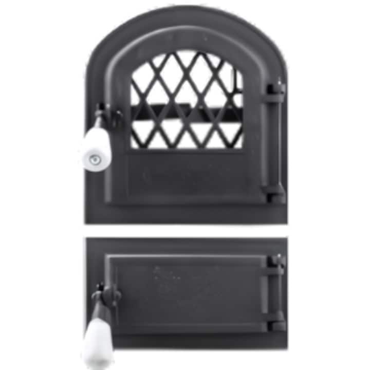 Usa Soba Sticla + Cenusar Decor Cerbi