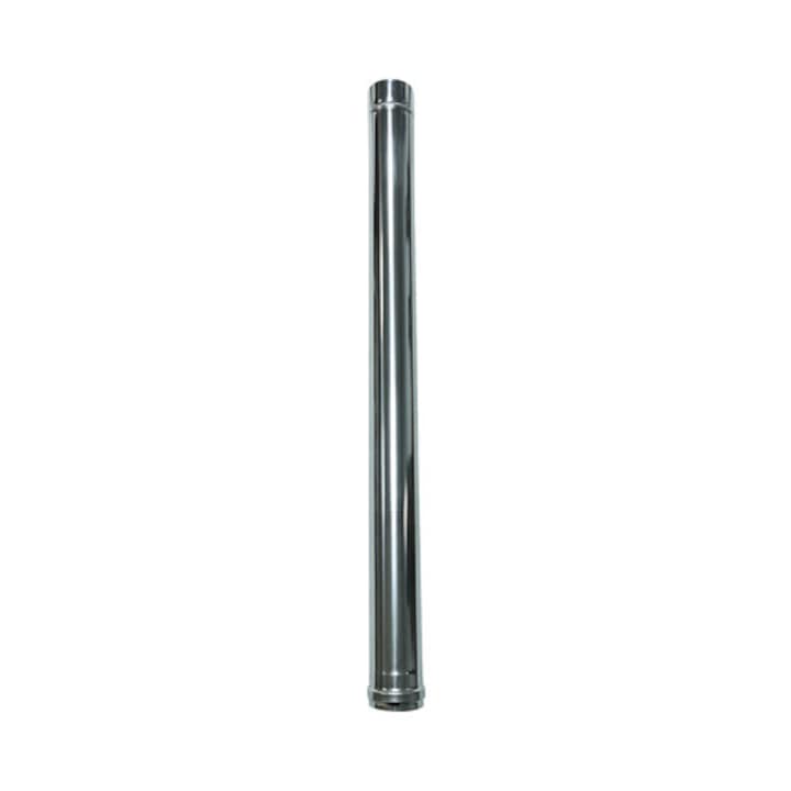 Tub inox 1000 mm, SP Ø 80 mm P1, seminee/peleti