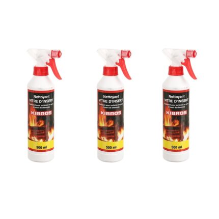 Set 3 solutii de curatat geamuri de sobe, 500ml, Peromex, 4NVx3