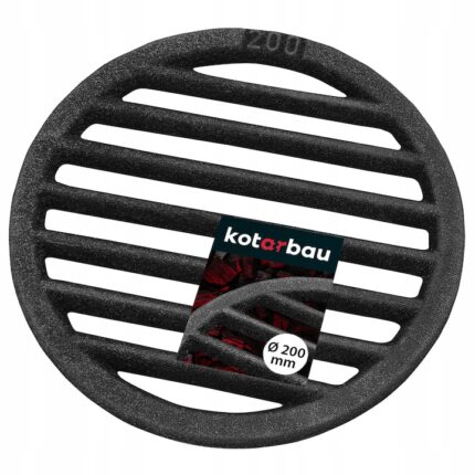 Gratar soba / semineu Kotarbau, Fonta, 20 cm, Gri