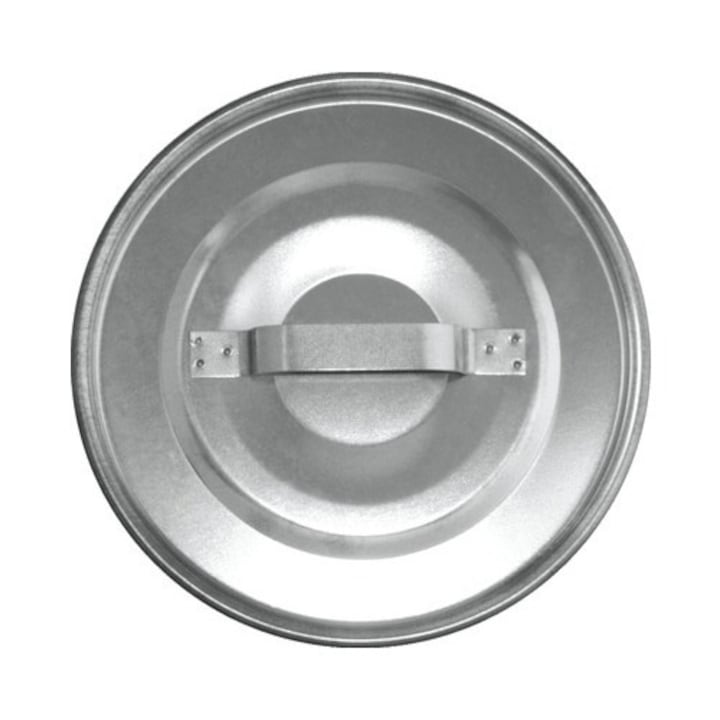 Capac din metal zincat pentru soba, 24.5 cm