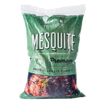 Peleti pentru gratar Traeger, Lemn de mesquite, 9.1 kg