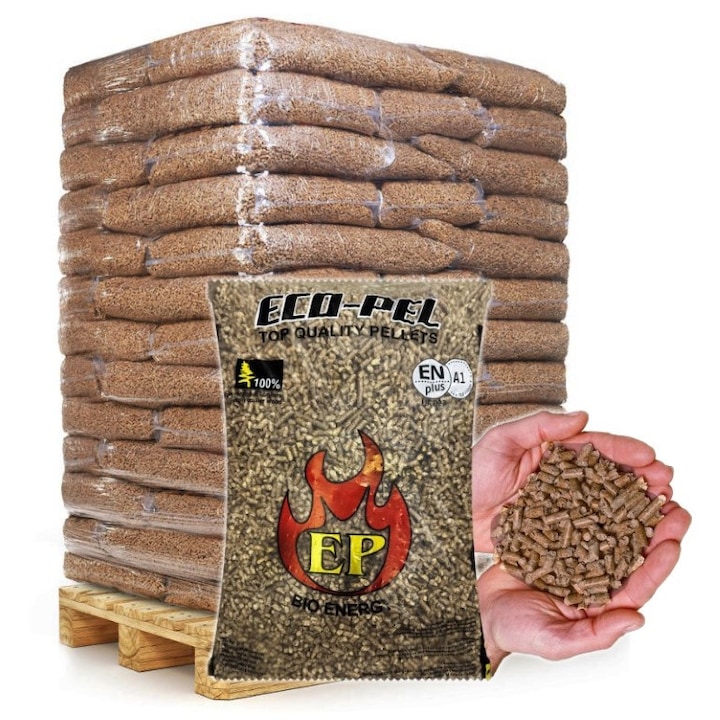 Pelete, Eco-pel, Lemn, 975 kg