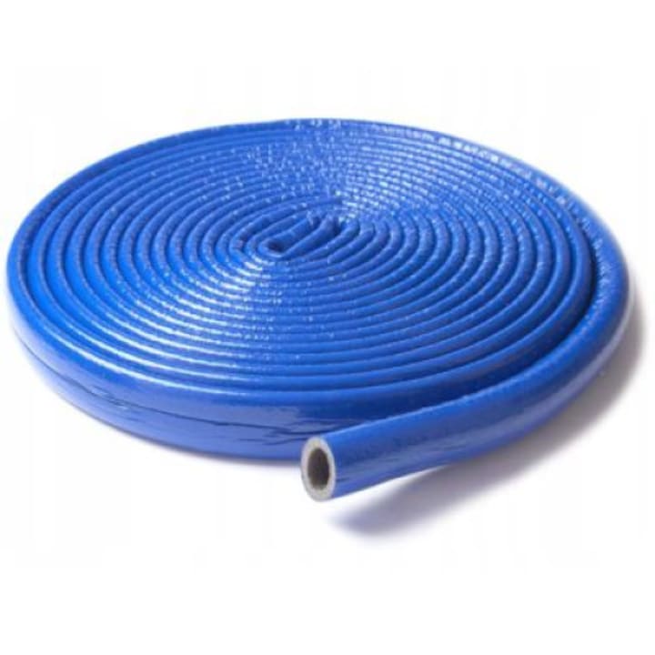 Teava izolare apa rece/calda, Prodmax, Polietilena, 16 mm x 10 m, Albastru