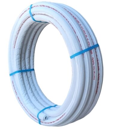 Teava preizolata COMO PexALPex Ø26 x 3, 0 mm cu izolatie de 10 mm, marcaj rosu, la colac de 25 m, Daver