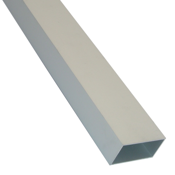 Teava dreptunghiulara aluminiu, 35 x 20 x 1.5 mm, L = 1 m