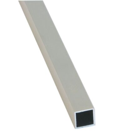 Teava patrata aluminiu, 24 x 24 x 1.5 mm, L = 1 m
