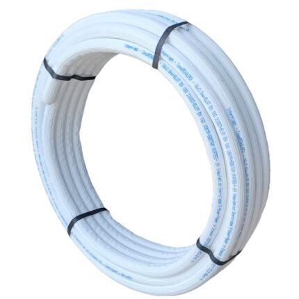 Teava preizolata COMO PexALPex Ø26 x 3, 0 mm cu izolatie de 10 mm, marcaj albastru, la colac de 25 m, Daver