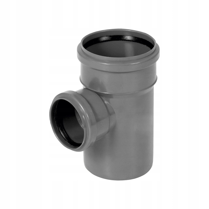 Teava de canalizare, AQUER, Polipropilena, 110x75 mm, Gri