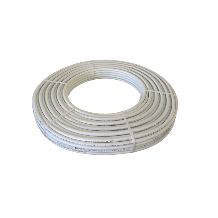 Teava multistrat FORNELLO Hidronix UNICO, neizolata, diametru 16x2 mm cu insertie de aluminiu, colac 200 ml