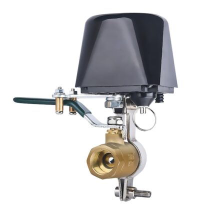 Valva inteligenta PNI Safe House HS540 pentru oprire alimentare conducta apa/gaz prin internet, compatibil cu aplicatia Tuya