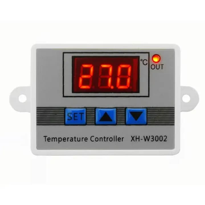 Termostat XH-W3002 cu control digital al temperaturii, termometru, termoregulator, AC110-220V/1500W