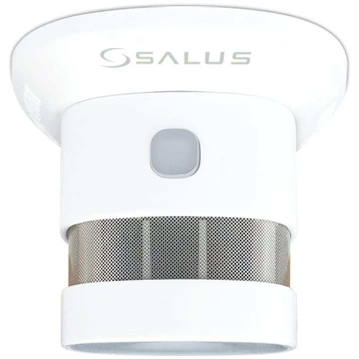 Detector de fum inteligent Salus SD600, wireless, functionare online si offline
