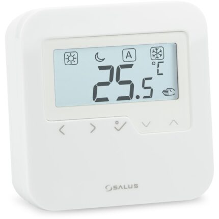 Termostat neprogramabil Salus HTRS230, 230V, butoane tactile, afisaj LCD