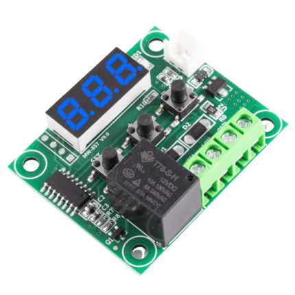 Termostat electronic, control temperatura -50C la 110C, afisaj LED, 50x40x17 mm