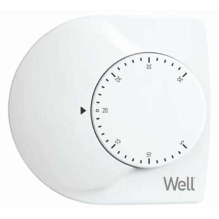 Termostat mecanic cu fir Well THERMS-ARDOR-WL, 6 A curent cuplare, 5-35°C domeniu reglaj temperatura, 1.5°C precizie, IP30