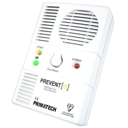 Detector de gaz metan Prevent M, certificat, alb